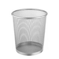 Cesto Lixo Aramado Metal Lixeira Escritorio Sala Cor:preto