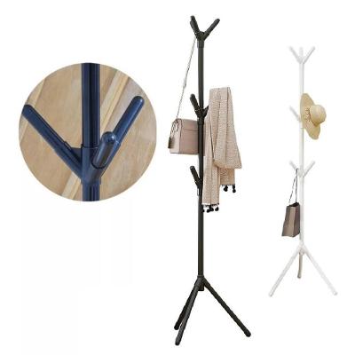 Cabideiro Chao 9 Ganchos Mancebo Organizador Portatil Arara Cor:preto