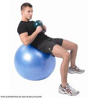 Bola Pilates Yoga Funcional 75cm Suica Fisioterapia Suporta - 7