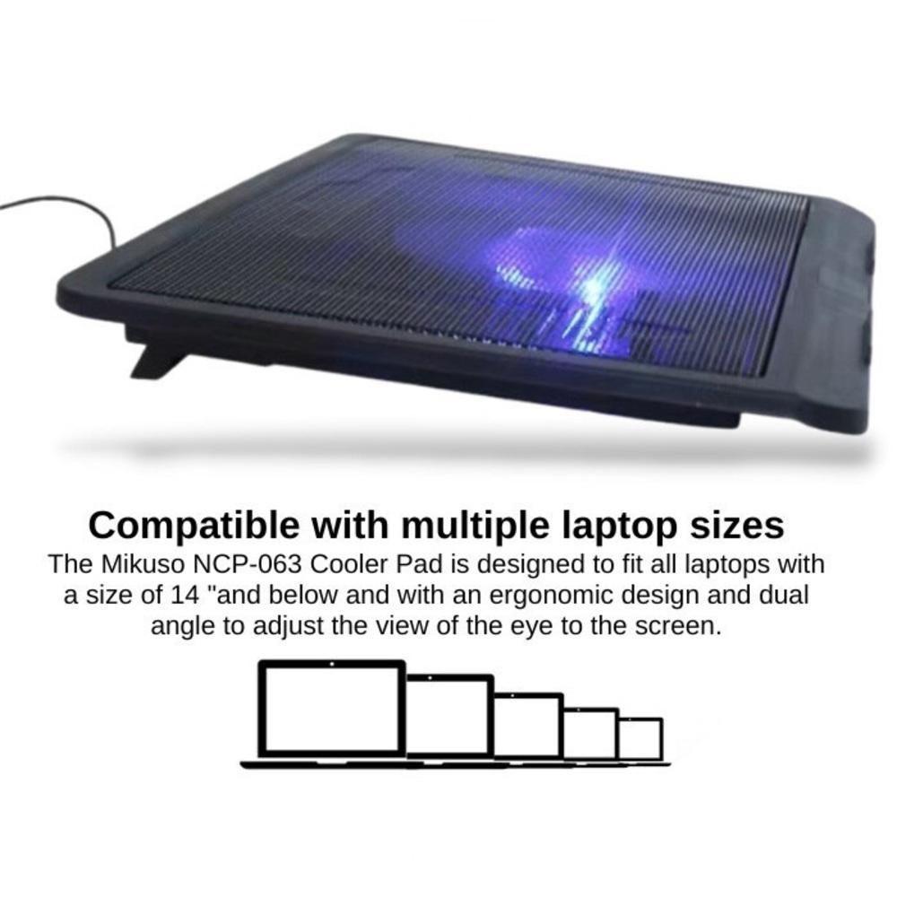 Suporte Notebook Cooler Gamer Led Ergonomico Base - 5