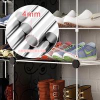 Armario Infantil Sapateira Guarda Roupa Modular 12 Portas - 6