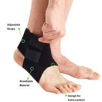 Tornozeleira Ajustavel Protetor Tornozelo Compressao - 2