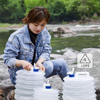 Galao Agua Dobravel Garrafa Camping Esportes Tanque - 5