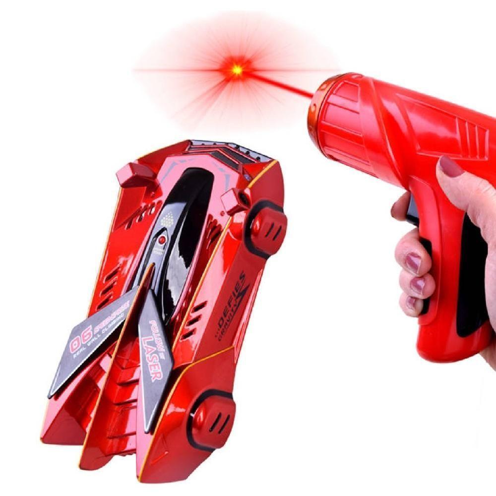 Carrinho Escala Parede Carro Controle Remoto Sensor Laser - 6