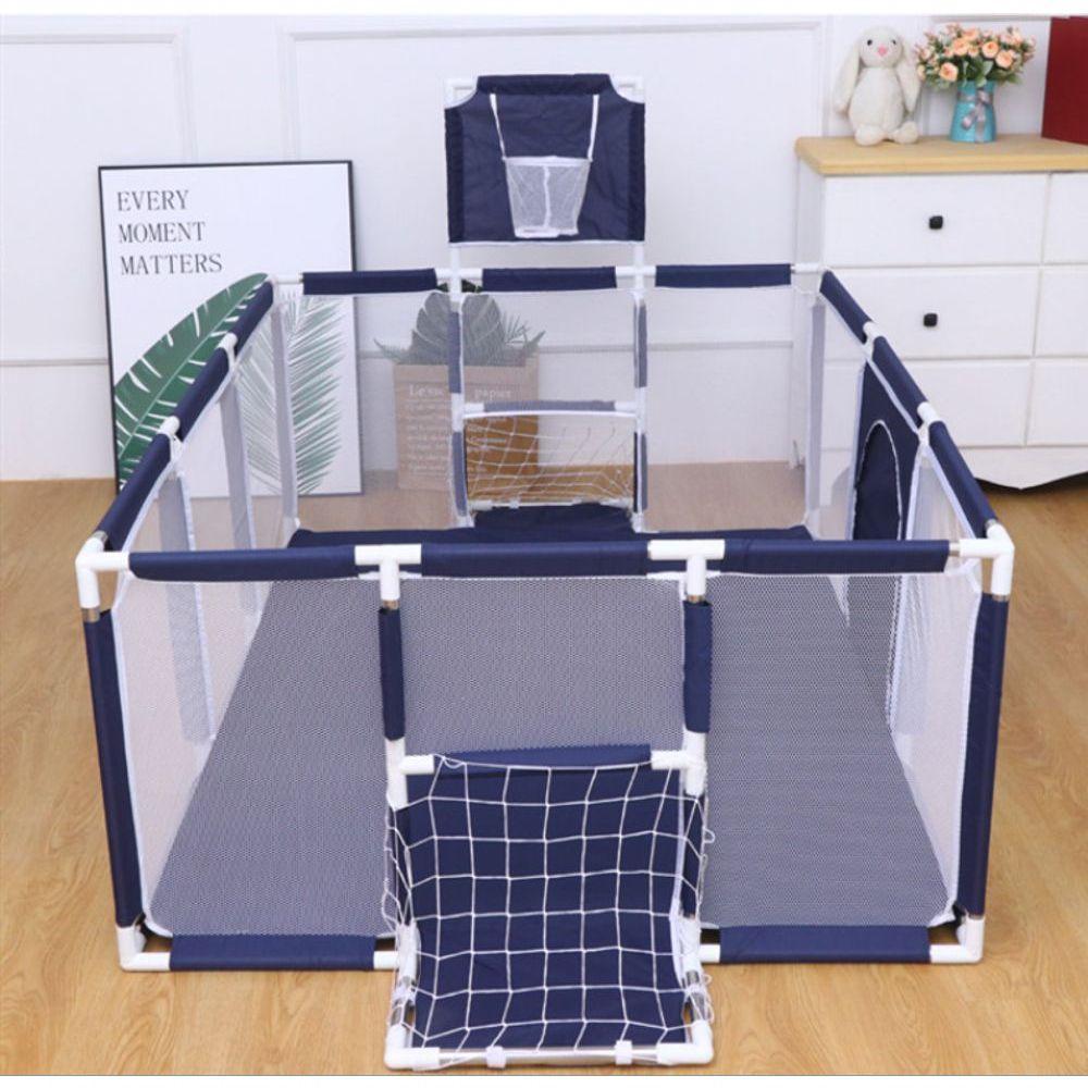 Cercadinho Chiqueirinho Infantil Cesta Basquete Gol - 2