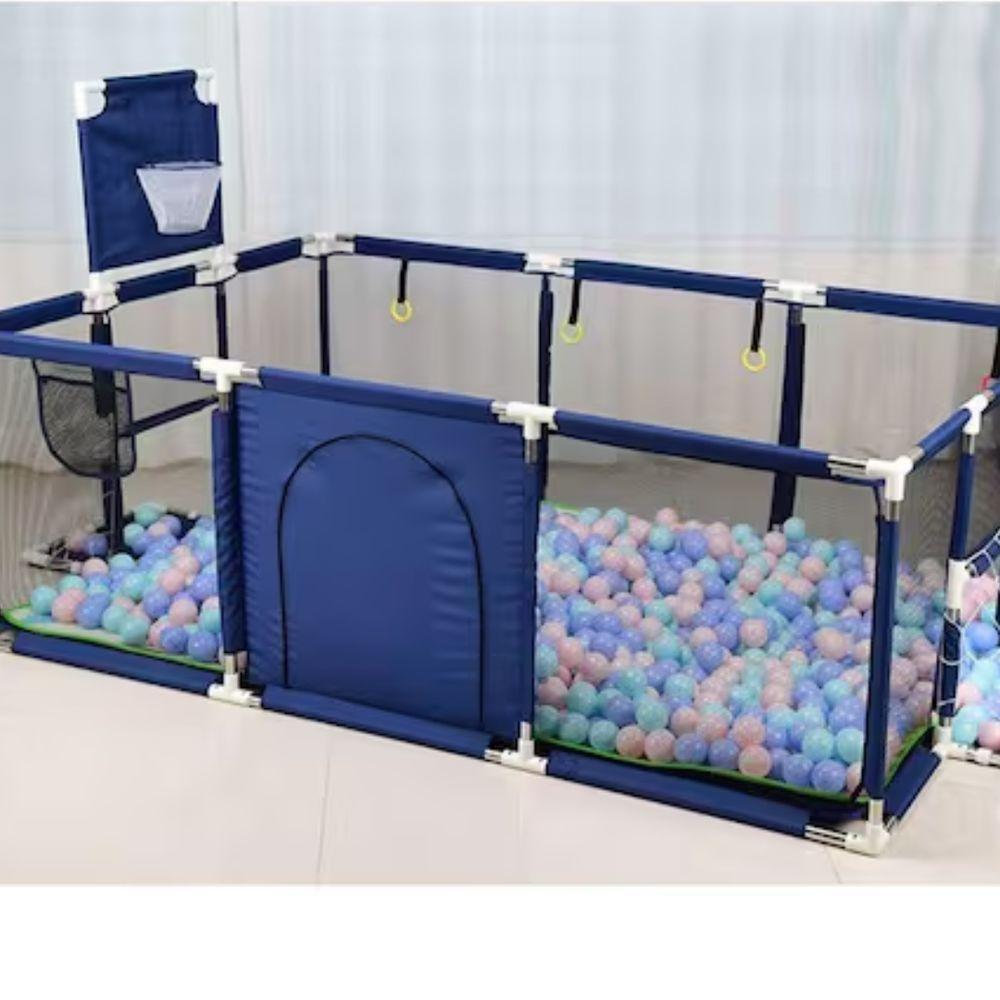 Cercadinho Chiqueirinho Infantil Cesta Basquete Gol - 8