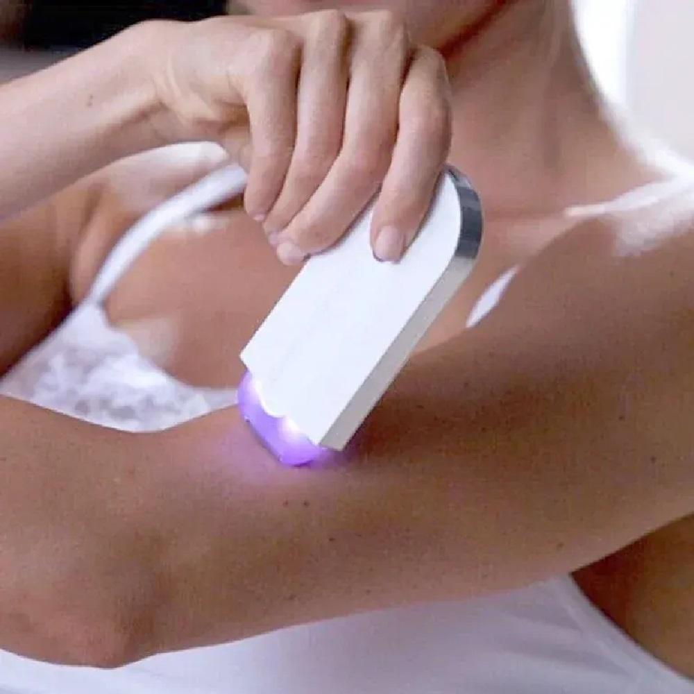Depilador Led Laser Removedor Pelos Sensor Feminino Touch - 6