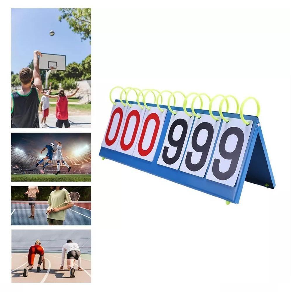 Placar 6 Digitos Mesa Grande Contador Pontos Triplo 999 - 3