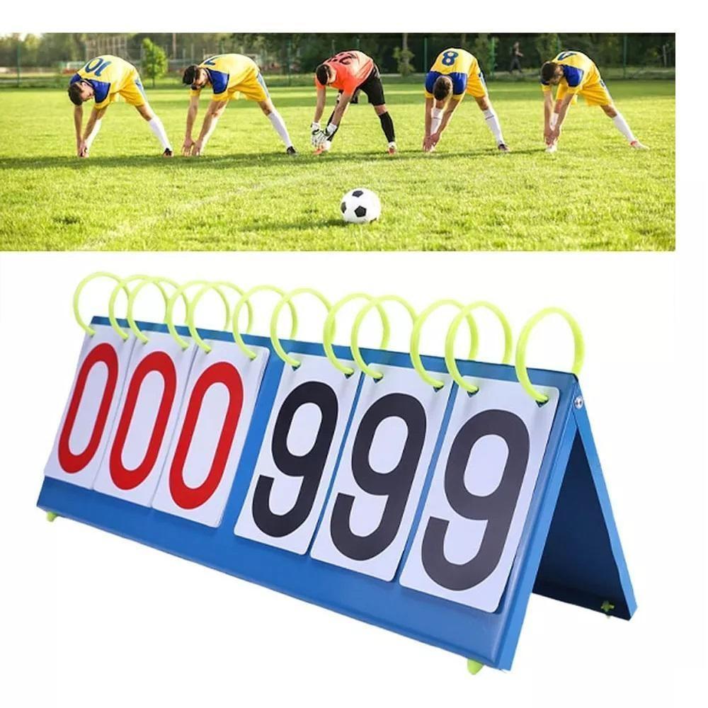 Placar 6 Digitos Mesa Grande Contador Pontos Triplo 999 - 4