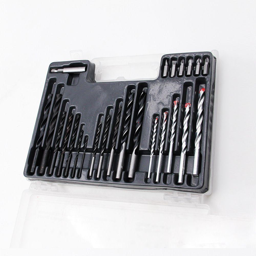 Jogo De Brocas Bits E Buchas 300 Peças Com Maleta - 7