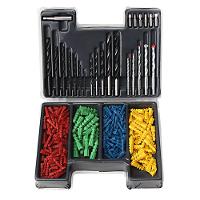 Jogo De Brocas Bits E Buchas 300 Peças Com Maleta - 6