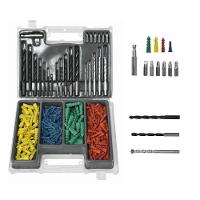 Jogo De Brocas Bits E Buchas 300 Peças Com Maleta - 9