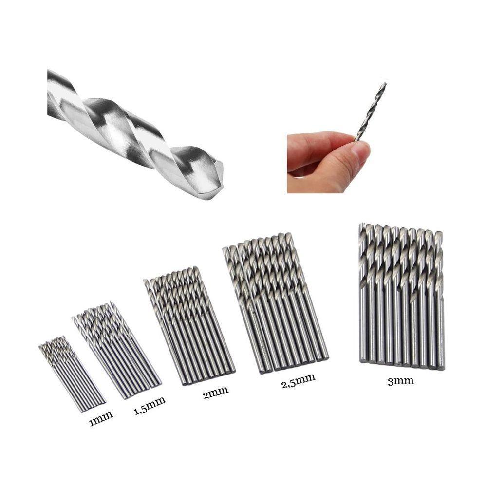 Jogo 50 Brocas Aço Rápido - 9