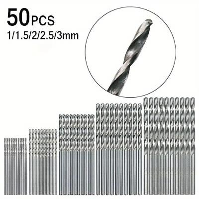 Jogo 50 Brocas Aço Rápido