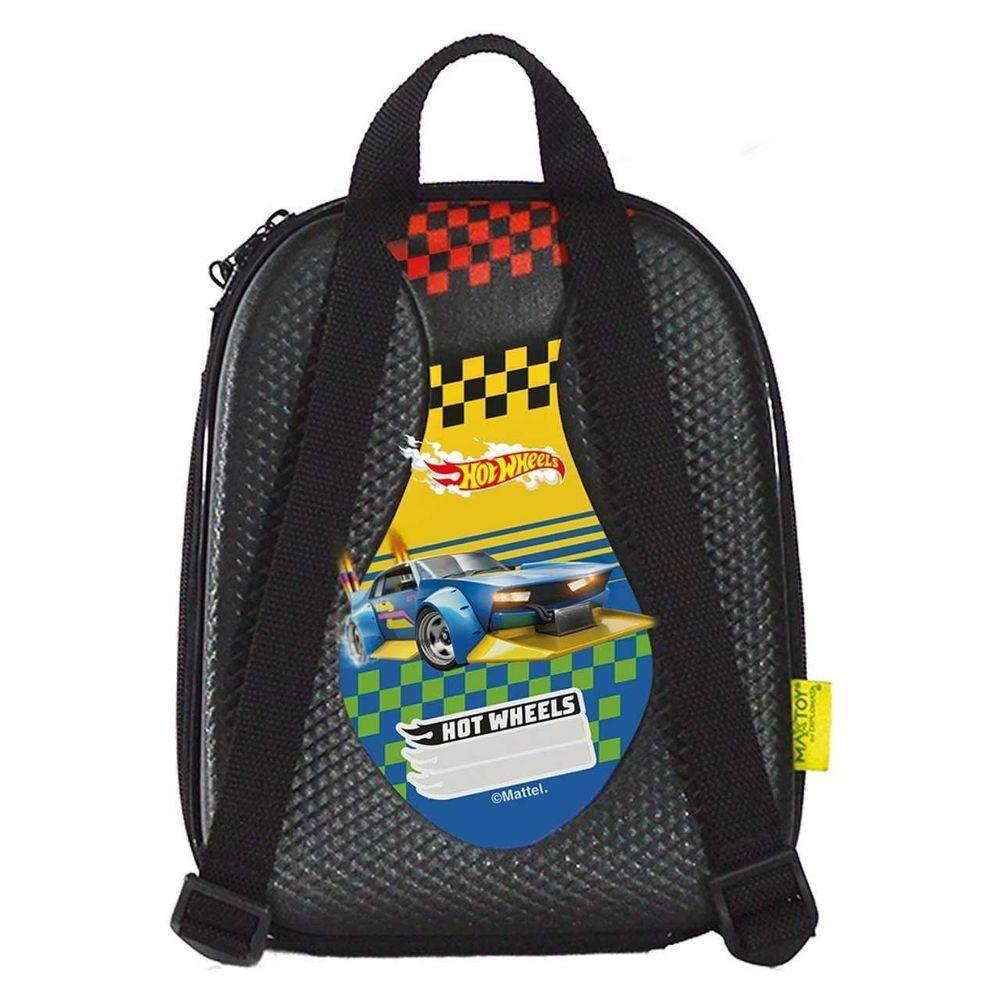 Mochila Escolar Infantil Hot Wheels Race Team Tamanho P - 2