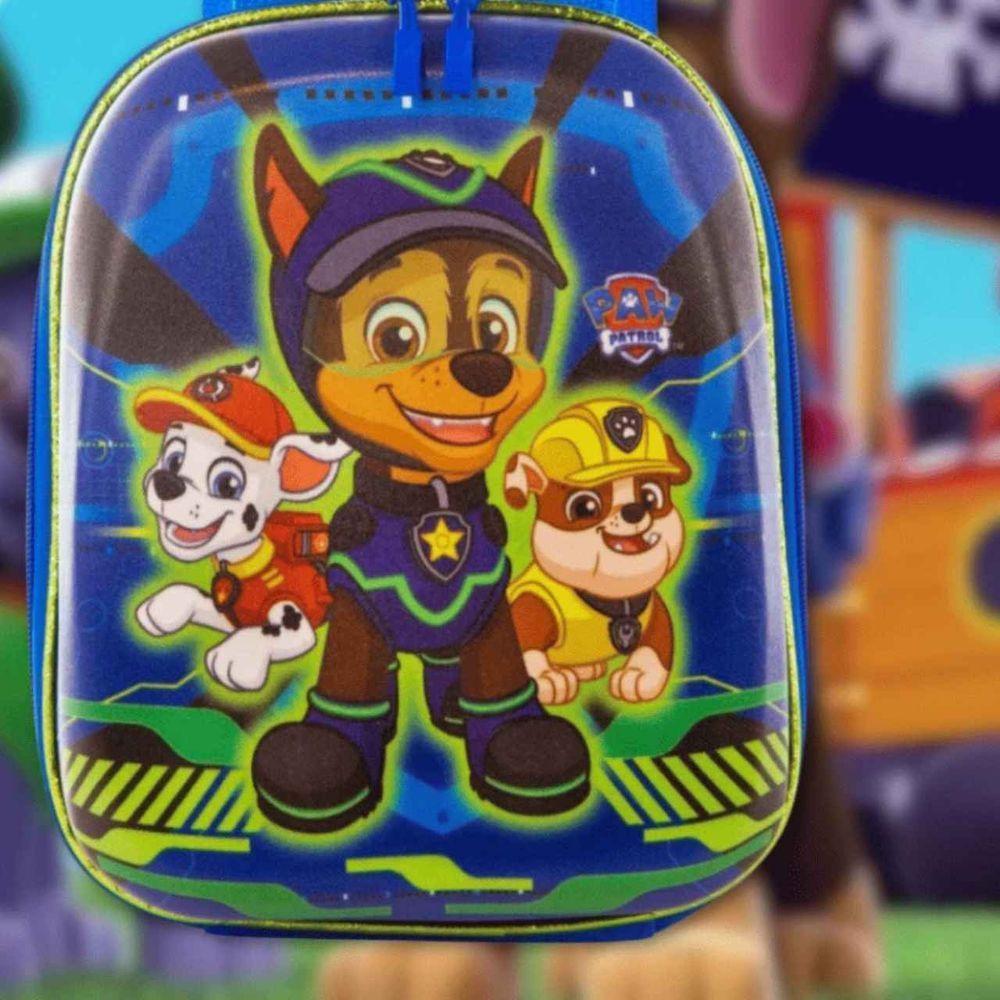 Mochila Escolar Infantil Patrulha Canina Chase Spy Tamanho P - 3