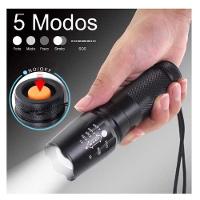 Lanterna Led Tatica Militar + Zoom - 800 Lumens X900 - Bmax - 2