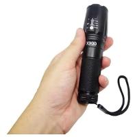 Lanterna Led Tatica Militar + Zoom - 800 Lumens X900 - Bmax - 6