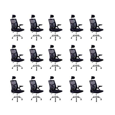 Kit 15 Cadeiras Escritório Executiva Diretor Relax Oficial + E-book