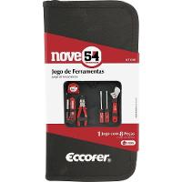 Jogo De Ferramentas Com 8 Peças Aço Carbono Kf008 - Nove54 - 2