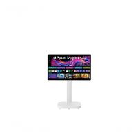 Monitor Touch LG Swing 32U889SA-W IPS Streaming WebOS 4K UHD 32" USB-C Base Móvel Com Rodas - 8