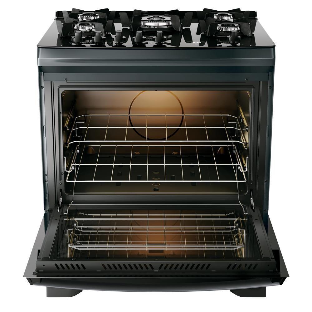 Fogão 5 Bocas Dako Supreme Timer Digital Titânio Bivolt - 6