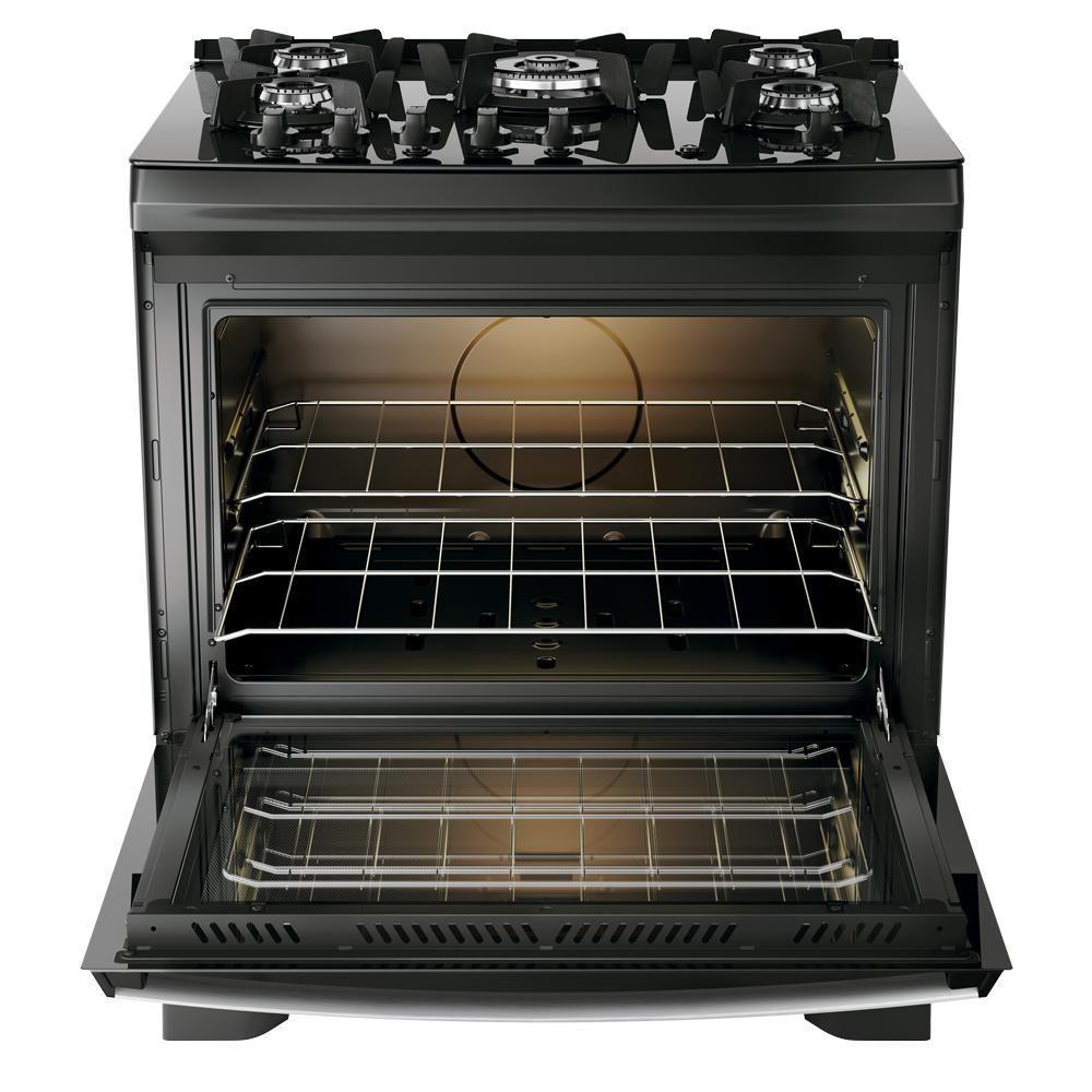 Fogão 5 Bocas Dako Supreme Mesa De Vidro Tripla Chama Bivolt - 4