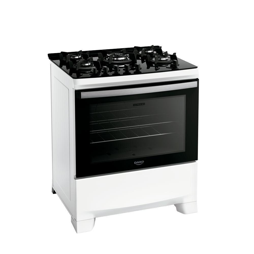 Fogão 5 Bocas Dako Supreme Com Mesa De Vidro Bivolt - 3