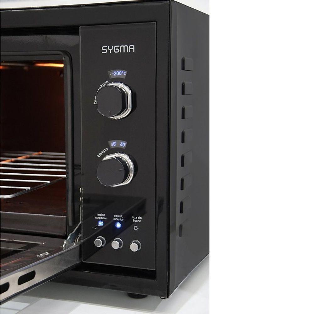 Forno Elétrico Sygma Black - Layr 220V - 5