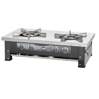 Fogão A Gás De Mesa Inox Industrial Titanyum Com 2 Bocas
