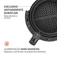 Fritadeira Sem óleo Air Fryer Pratic 3,6L Mondial AF-36-BI 110V/60HZ - 8