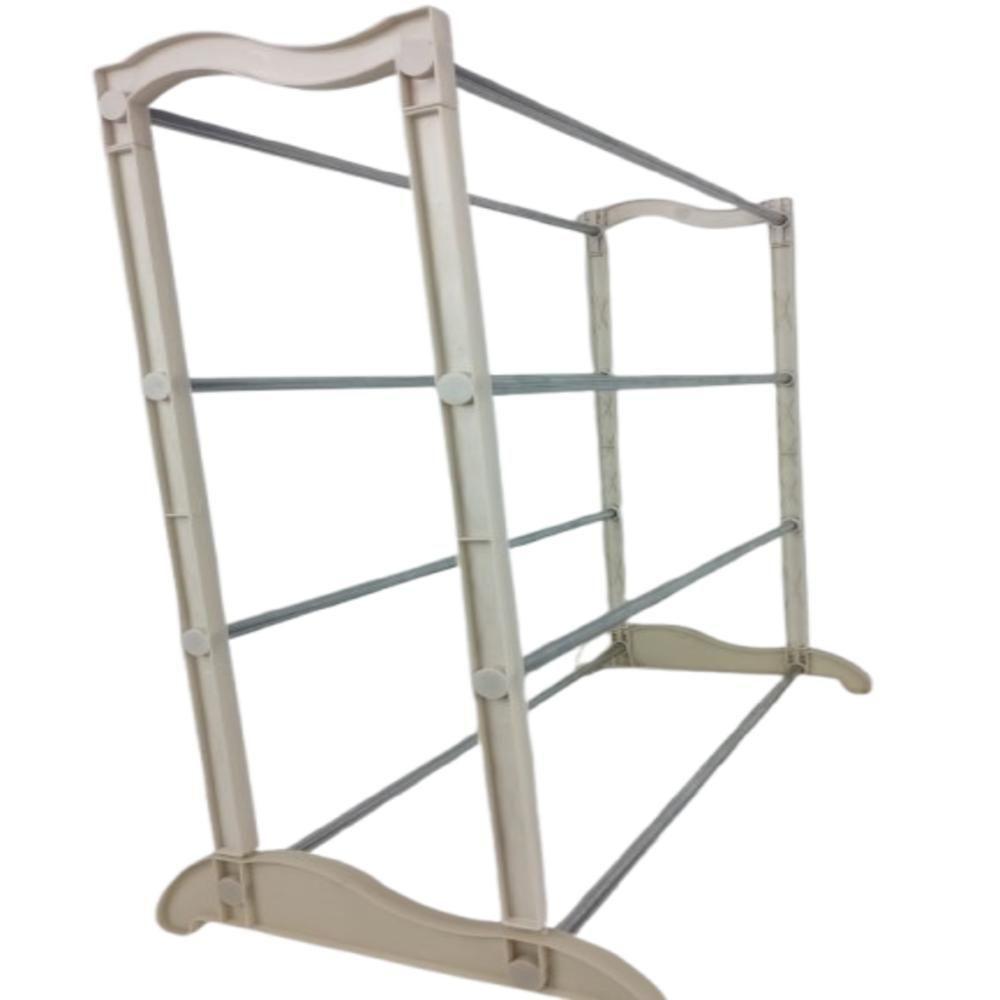 Sapateira 12 Pares Estante Organizador Multiuso Prateleira Desmontavel Rack Porta Sapatos Calçados - 4