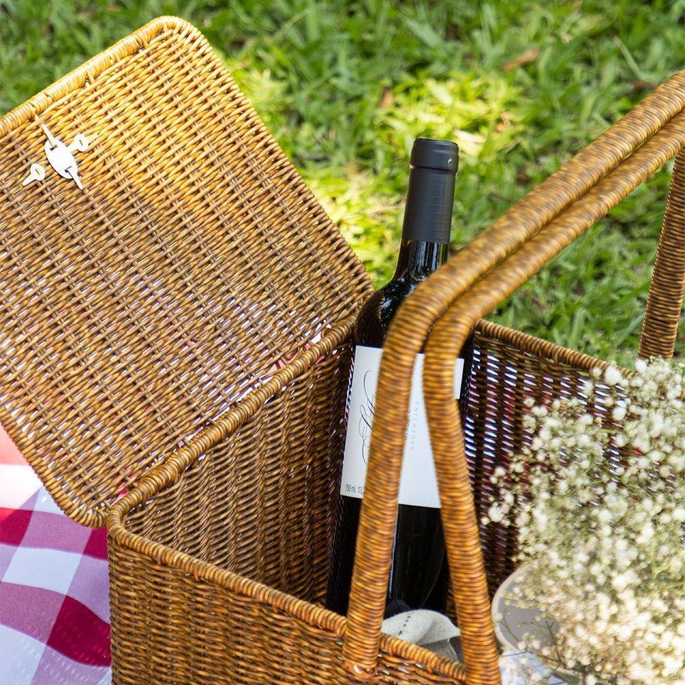 Cesta De Piquenique Copa E Cia Liam Natural - 2