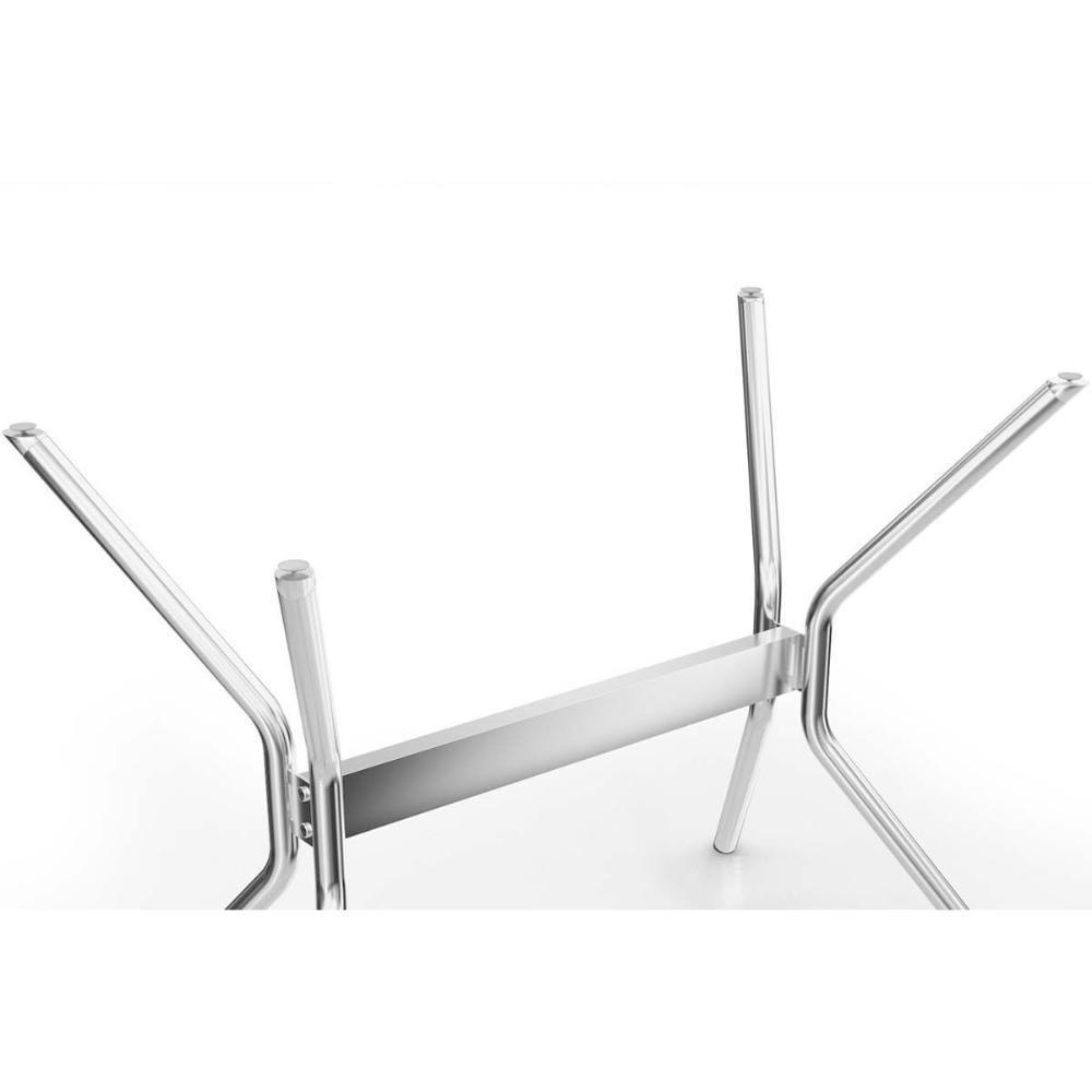 Base De Mesa P- Cozinha Loire M031 Aço S- Tampo Preto - Kappesberg - 4