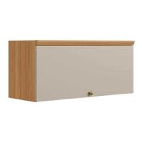 Armário De Cozinha Modulado Selene C- 1 Porta Basculante 80cm Jequitiba-off White Fosco - Linea Brasil - 1