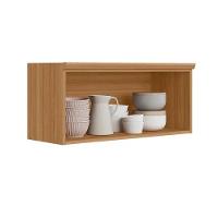 Armário De Cozinha Modulado Selene C- 1 Porta Basculante 80cm Jequitiba-off White Fosco - Linea Brasil