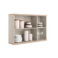 Armário De Cozinha Modulado Atena C- 3 Portas Reflecta 120cm Jequitiba-off White Fosco - Linea Brasil - 5