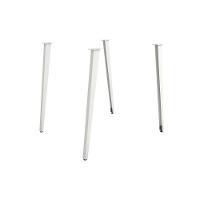 Base Mesa De Jantar Iguaçu M079 Aço S- Tampo Branco - Kappesberg - 1