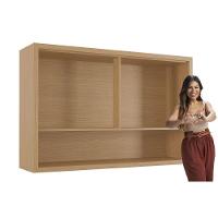 Armário De Cozinha Modulado Condessa C- 2 Portas Basculantes 120cm Carvalho-greice - Nesher - 5