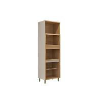 Torre Quente De Cozinha Allure C- 5 Portas E 2 Nichos P- Fornos 70cm Jequitiba-gris Fosco - Linea Brasil