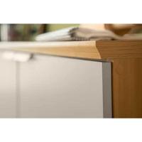 Gabinete De Cozinha Modulado Selena C- 3 Porta E 2 Gavetas S- Tampo 120cm Jequitiba-off White Fosco - Linea Brasil - 6