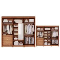 Guarda Roupa 6 Portas E 5 Gavetas C- 1 Espelho Interno E Pés Aurora Branco - Panan - 3