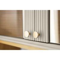 Armário Aéreo Cozinha Modulado Atena C- 3 Portas Reflecta 120cm Jequitiba-off White Fosco - Linea Brasil - 6