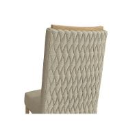 Cadeira De Cozinha Aura 2cad157 Madeirado Kit 2 Un Carvalho-boucle Bege Fendi - Kappesberg