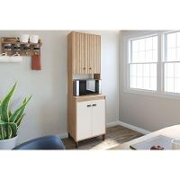 Paneleiro De Cozinha Torino C- 4 Portas 63cm Mel-off White - Movelbento - 1