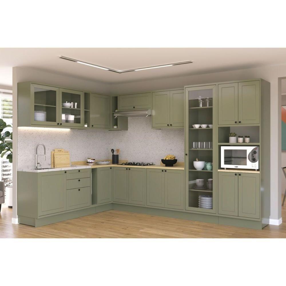 Nicho De Cozinha Modulado Aéreo évora Ph 3063 18.5cm Branco - Herval - 4