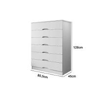 Cômoda Juvenil Sevilha C- 6 Gavetas Off White - Europa - 3