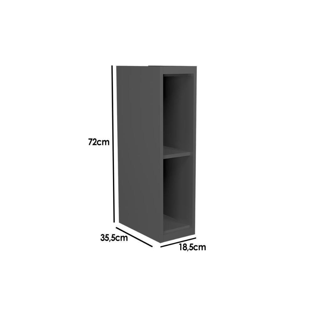 Nicho De Cozinha Modulado Aéreo évora Ph 3063 18.5cm Verde - Herval - 3