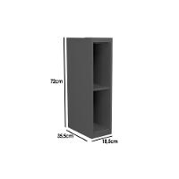 Nicho De Cozinha Modulado Aéreo évora Ph 3063 18.5cm Verde - Herval - 3