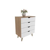 Cômoda Infantil Cm-8026 C- 4 Gavetas Amêndoa - Tecno Mobili - 7